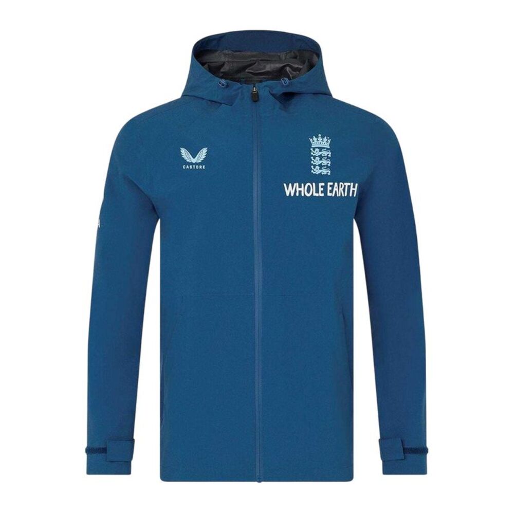 Castore Mens 2026/2027 England Cricket Jacket / Ensign Blue